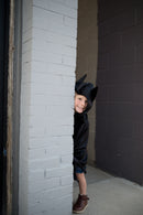 Udklædning, Batman kappe - Str. 5-6 år