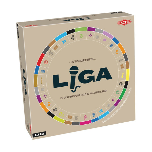 LIGA sportquiz brætspil - Tactic - Fra 16 år - Billede 1
