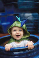 Udklædning - Grøn Dragekappe - Fra 1-2 år. - Billede 1