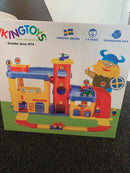 Vikingtoys 7 cm Bilgarage i plast - Fra 1 år - Billede 1