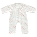 byASTRUP Dukketøj: 46-50 cm - Sparkedragt med Rosa prikker. - Billede 1