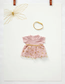 byASTRUP Dukketøj: 46-50 cm - Tyl Kjole med Hårbånd. - Billede 1