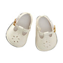 byASTRUP Dukkesko til dukker U/50 cm - Creme - 1 par. - Billede 1