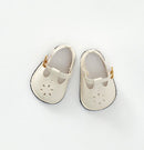 byASTRUP Dukkesko til dukker U/50 cm - Creme - 1 par. - Billede 1