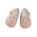 byASTRUP Dukkesko til dukker U/50 cm - Pudderrosa - 1 par. - Billede 1