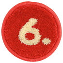 Legetæppe med tal og mariehøns - 2 x 3 meter. - Billede 1