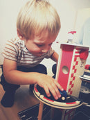 Garage i træ fra Hape - Fra 3 år. - Billede 1