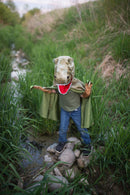 Udklædning, T-Rex kappe - 4-6 år