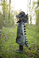 Udklædning, Dilophosaurus kappe - 4-6 år