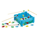 Fiskespil i træ med magneter fra VIGA - 4 stænger - Fra 2 år. - Billede 1