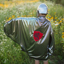 Udklædning - Vendbar kappe m. maske - Ridder/drage - Fra 5-6 år. - Billede 1