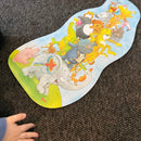 XXL Dyrepyramide puslespil fra Goki - 17 brikker.