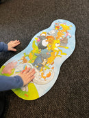 XXL Dyrepyramide puslespil fra Goki - 17 brikker.