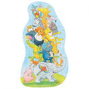 XXL Dyrepyramide puslespil i pap fra Goki - 17 brikker. - Billede 1