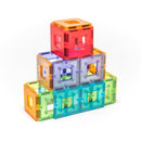 Translucent Polydron KinderMag sæt - Billede 1