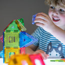 Translucent Polydron KinderMag klassesæt - Billede 1