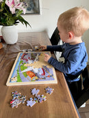 Træpuslespil - Lufthavn - 96 brikker - Fra 4 år