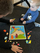 Puslespil fra Goki - Europa - 38 brikker.