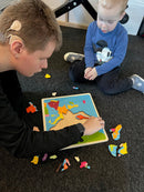 Puslespil fra Goki - Europa - 38 brikker.