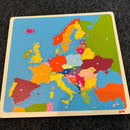 Puslespil fra Goki - Europa - 38 brikker.