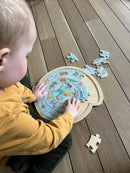 Puslespil fra Goki - Alverdens dyr - 27 brikker.