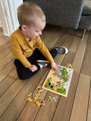 Puslespil fra Goki - Zoologisk Have - 24 brikker.