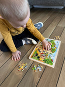 Puslespil fra Goki - Zoologisk Have - 24 brikker.