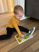 Puslespil fra Goki - Zoologisk Have - 24 brikker.