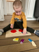 Puslespil fra Goki - Hænder - 14 Brikker.