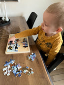 Puslespil fra Goki - Havdyr - 24 brikker.