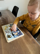 Puslespil fra Goki - Havdyr - 24 brikker.