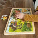 Puslespil fra Goki - Babydyr - 24 brikker.