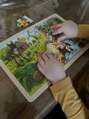 Puslespil fra Goki - Babydyr - 24 brikker.