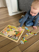 Puslespil fra Goki - Afrikas dyr - 48 brikker.