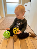 Spordas Gribebold - Naturgummi - Ø12 cm - Ass. farve - 1 stk.