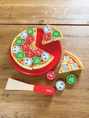 Legemad - Pizza i træ fra Viga - Fra 18 mdr. - Billede 1