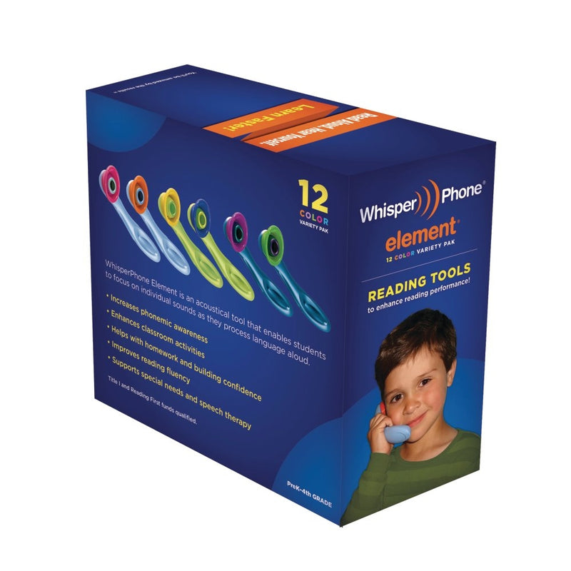 Whisper Phones Element - Junior udgave - Sæt med 12 stk. - Billede 1