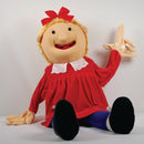 Hånddukke Pige - Lys hud - 70 cm - Billede 1