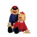 Hånddukke Pige - Lys hud - 70 cm - Billede 1