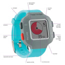 Time Timer Armbåndsur til barn og ung - Grå/Orange - 12-17 cm. - Billede 1