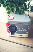 Time Timer Armbåndsur til barn og ung - Grå/Orange - 12-17 cm. - Billede 1