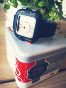 Time Timer Armbåndsur til barn og ung - Grå/Orange - 12-17 cm. - Billede 1