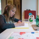 Time Timer PLUS visuelt ur med alarm - 5 min - Hvid farve. - Billede 1