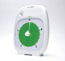 Time Timer PLUS visuelt ur med alarm - 5 min - Hvid farve. - Billede 1