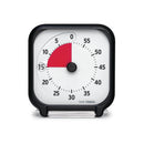 Time Timer 3" visuelt ur med alarm - 7,5 x 7,5 cm - Sort farve. - Billede 1