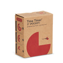 Time Timer 3" visuelt ur med alarm - 7,5 x 7,5 cm - Sort farve. - Billede 1