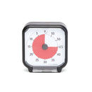 Time Timer 3" visuelt ur med alarm - 7,5 x 7,5 cm - Sort farve. - Billede 1