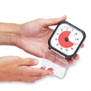 Time Timer 3" visuelt ur med alarm - 7,5 x 7,5 cm - Sort farve. - Billede 1