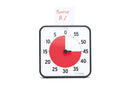 Time Timer 8" visuelt ur med alarm - 20 x 20 cm - Sort farve. - Billede 1