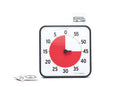 Time Timer 8" visuelt ur med alarm - 20 x 20 cm - Sort farve. - Billede 1